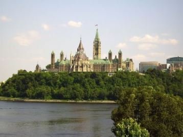 Parliament Hill in Canada's Ottawa
