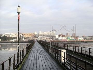 Southend_Pier in Essex  County England