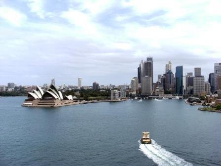 Sydney Harbour in Sydney Australia