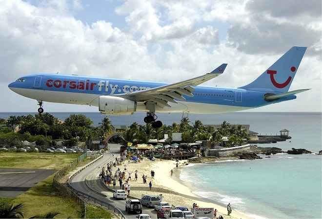 Maho Beach  Sint Maarten