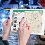 use ipad to hold travel tips