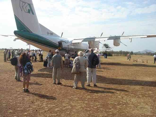 Africa Safari plane
