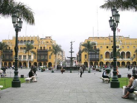 Lima Peru square