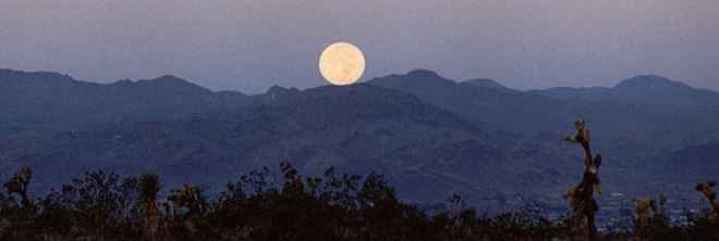 Mountain Moonset