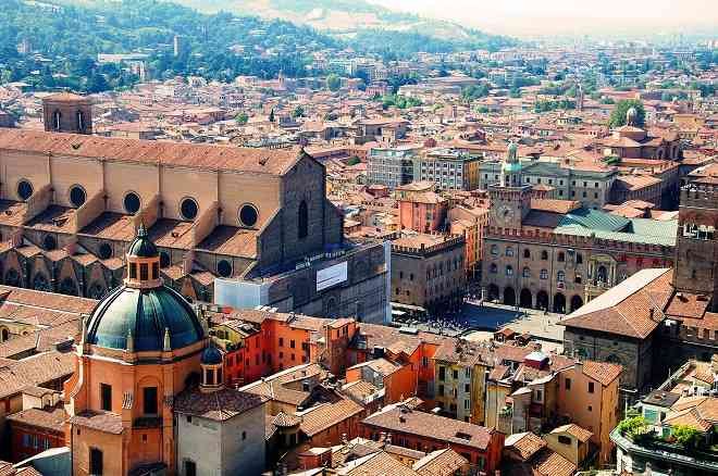 Bologna from Asinelli
