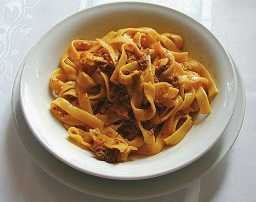 Fettuccine al ragu